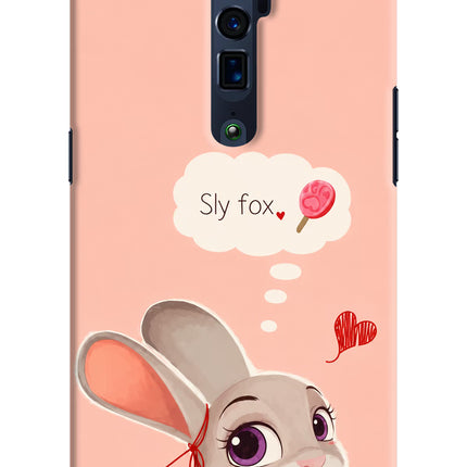 Judy Charm Oppo Reno 10x Zoom Hard Case Back Cover by Casekaro
