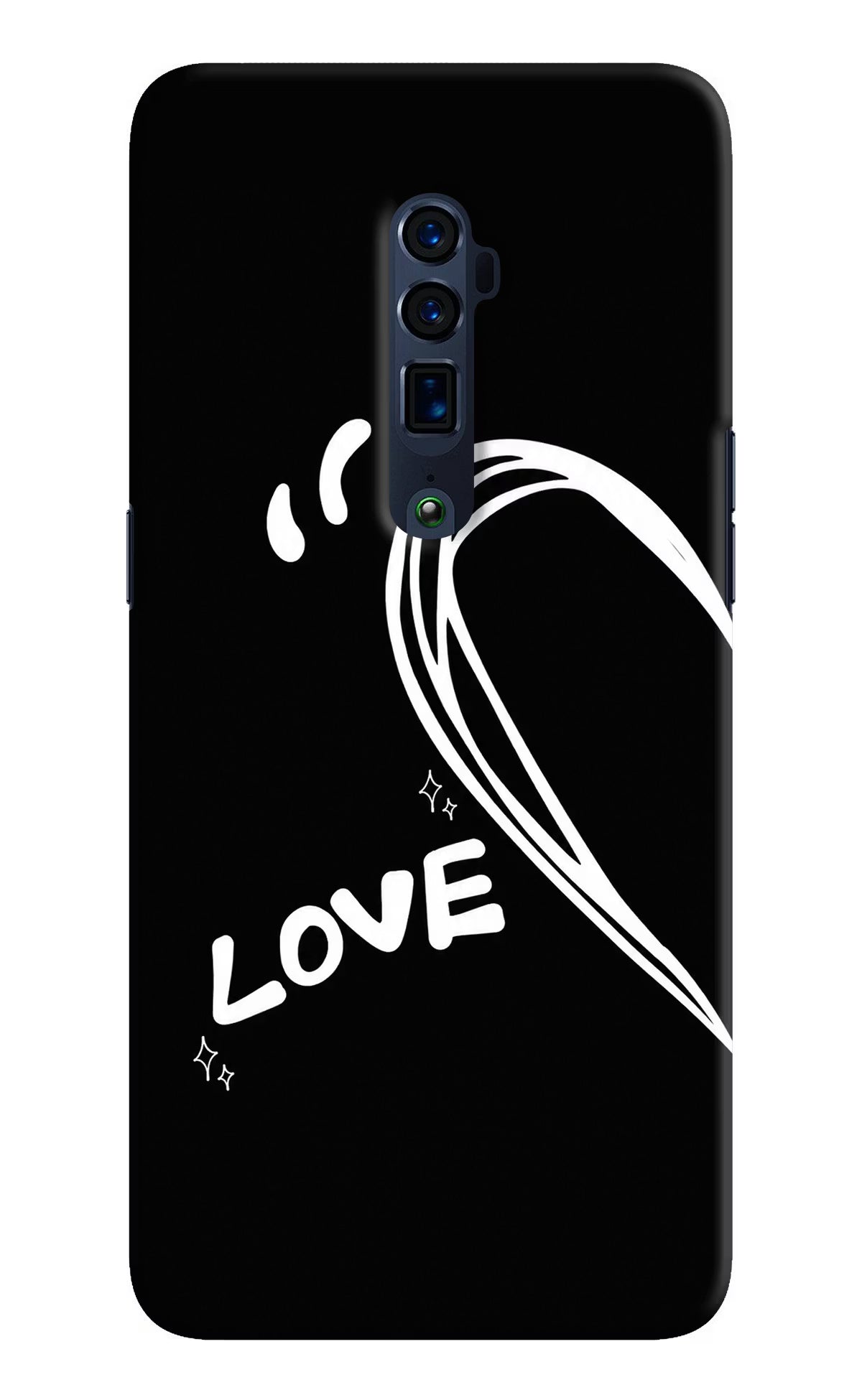 Love Line Oppo Reno 10x Zoom Back Cover