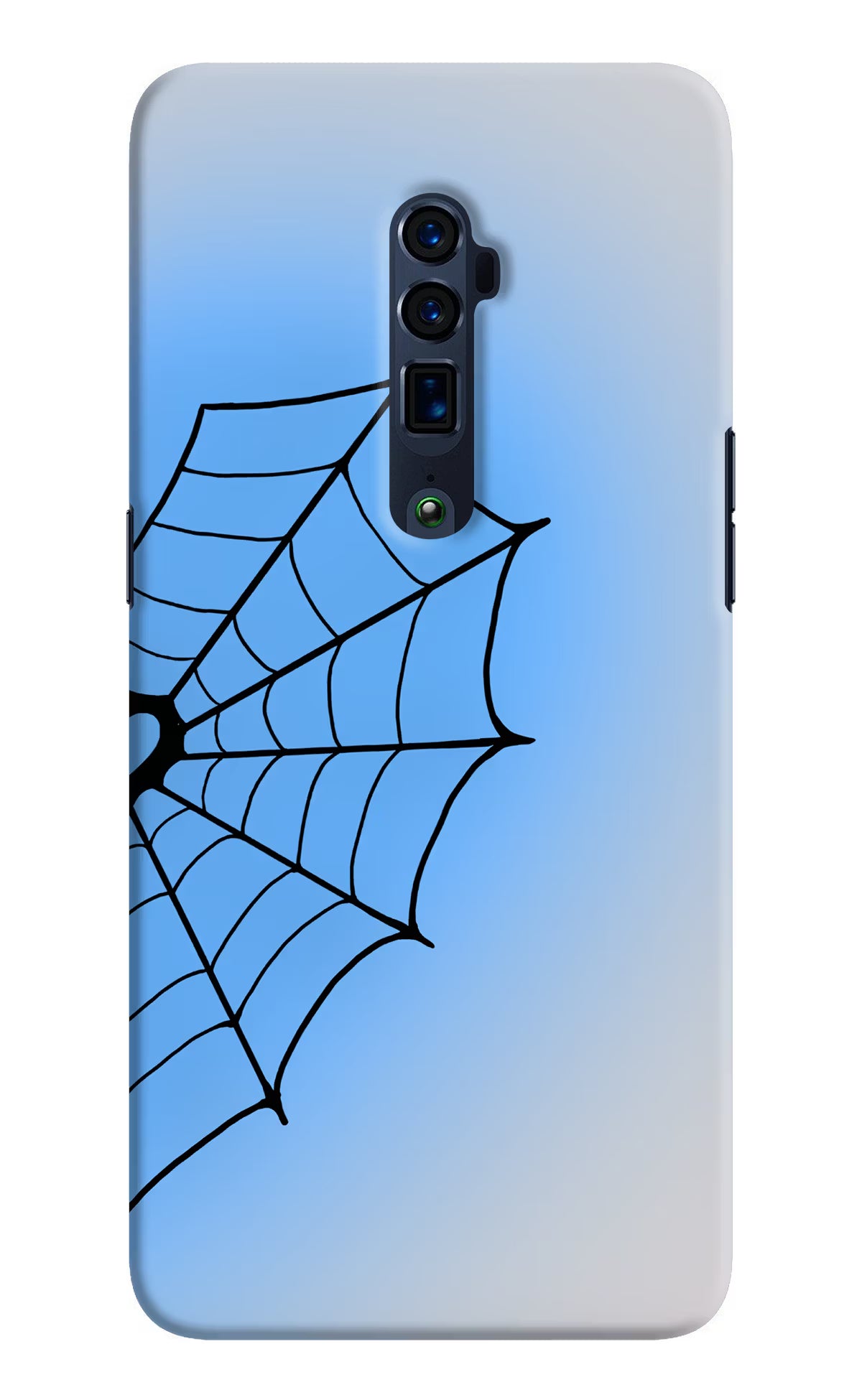 Blue Web Oppo Reno 10x Zoom Back Cover