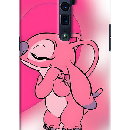 Angel Hug Oppo Reno 10x Zoom Hard Case Back Cover by Casekaro