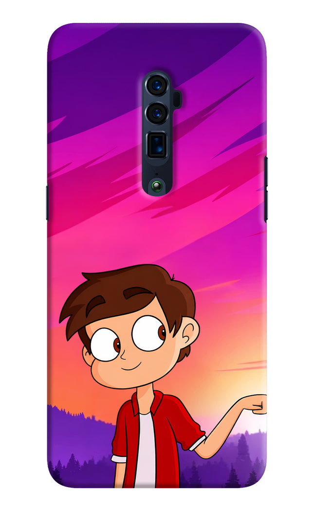 Marco Sunset Oppo Reno 10x Zoom Hard Case Back Cover by Casekaro
