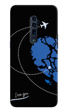 Love Orbit Oppo Reno 10x Zoom Hard Case Back Cover by Casekaro