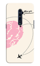 Miss Orbit Oppo Reno 10x Zoom Hard Case Back Cover by Casekaro