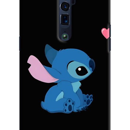 Stitch Crush Oppo Reno 10x Zoom Hard Case Back Cover by Casekaro