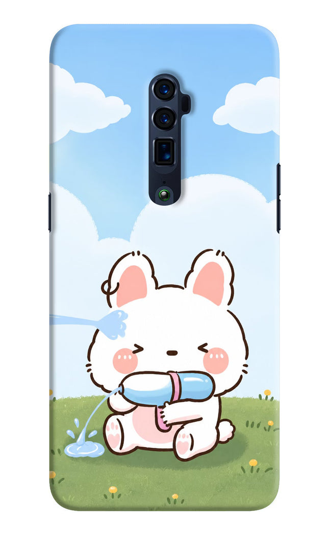 Bunny Treat Oppo Reno 10x Zoom Hard Case Back Cover by Casekaro