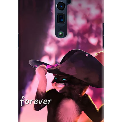 Forever Cat Oppo Reno 10x Zoom Hard Case Back Cover by Casekaro