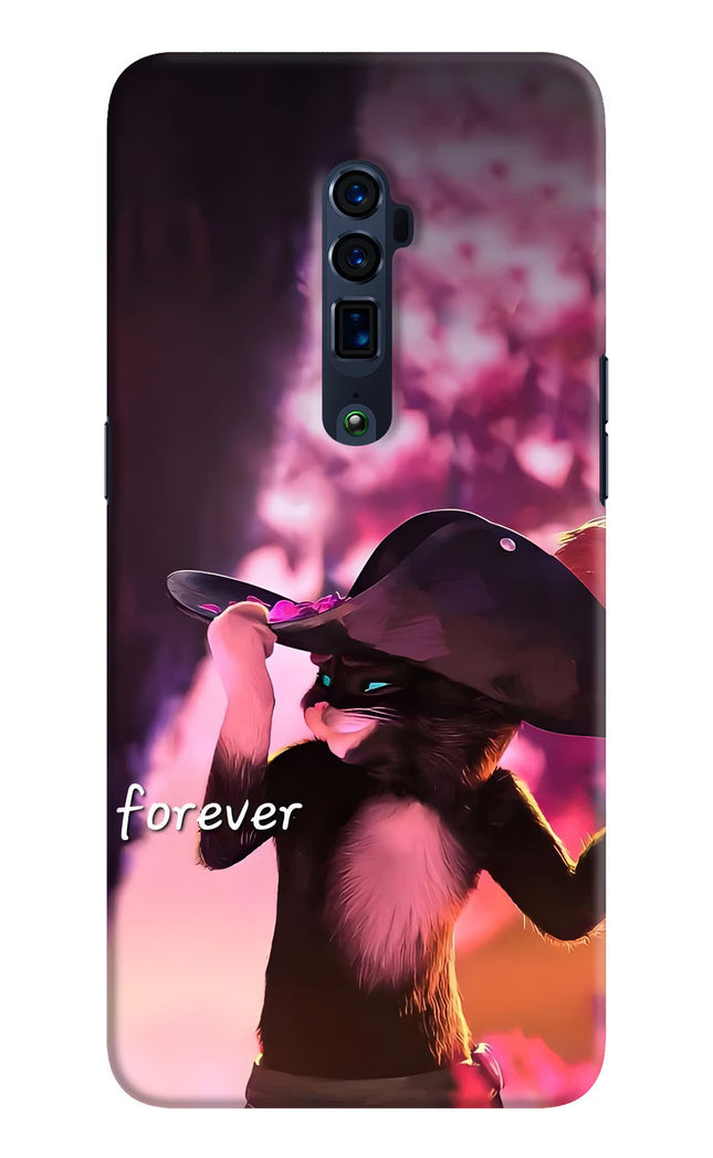 Forever Cat Oppo Reno 10x Zoom Hard Case Back Cover by Casekaro