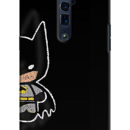 Bat Kitty Oppo Reno 10x Zoom Hard Case Back Cover by Casekaro