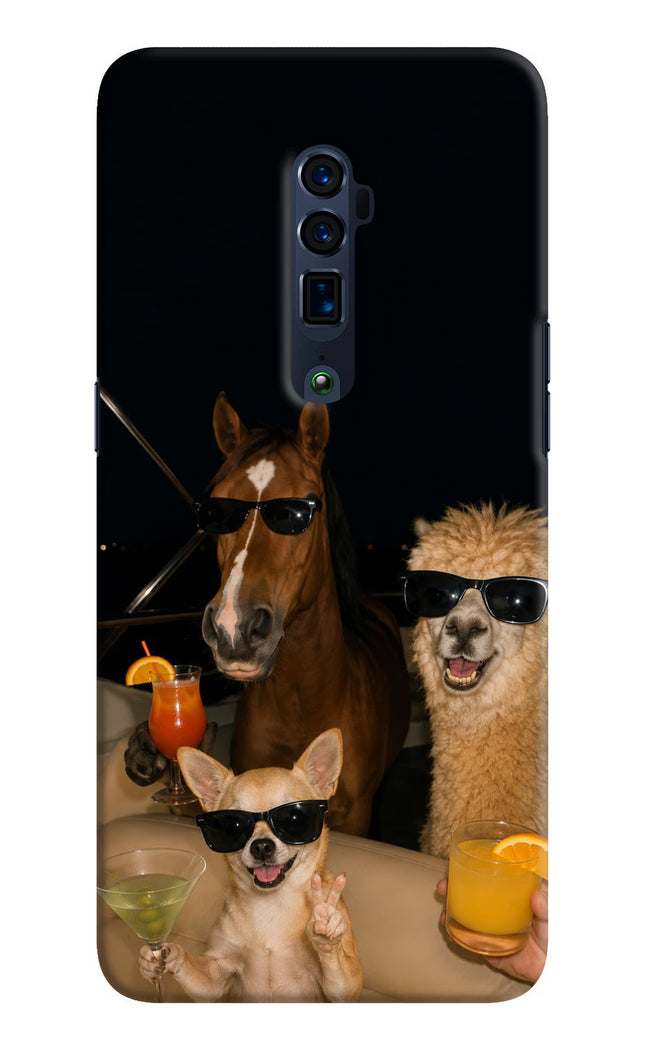 Party Squad Oppo Reno 10x Zoom Hard Case Back Cover by Casekaro
