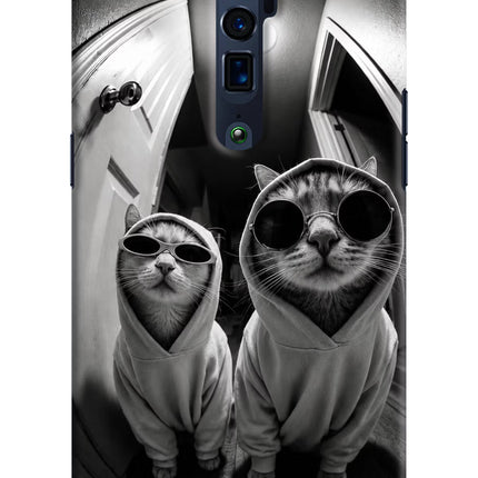 Hood Cats Oppo Reno 10x Zoom Hard Case Back Cover by Casekaro