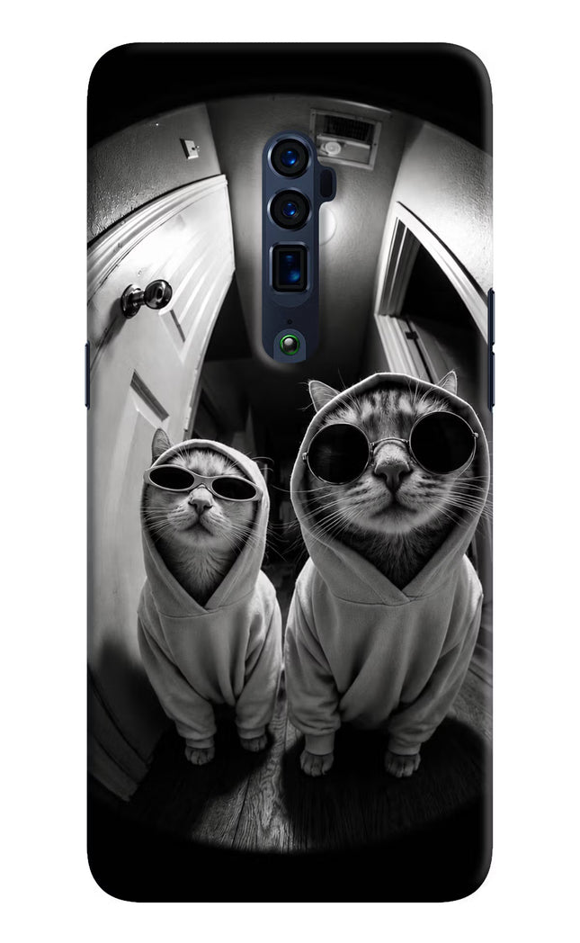 Hood Cats Oppo Reno 10x Zoom Hard Case Back Cover by Casekaro