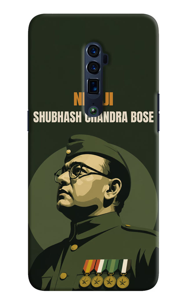 Netaji Legacy Oppo Reno 10x Zoom Hard Case Back Cover by Casekaro