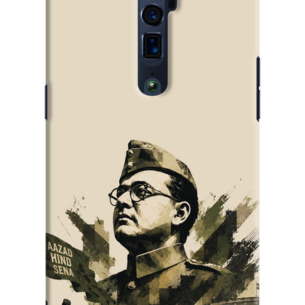 Netaji Rising Oppo Reno 10x Zoom Hard Case Back Cover by Casekaro