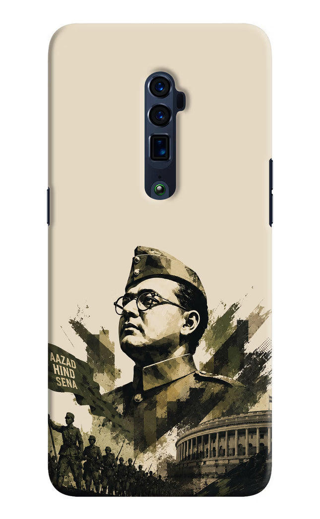 Netaji Rising Oppo Reno 10x Zoom Hard Case Back Cover by Casekaro