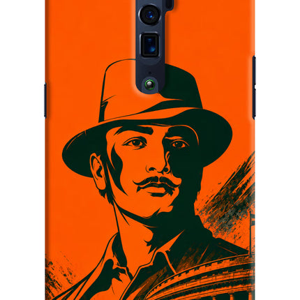 Bhagat Singh Legacy Oppo Reno 10x Zoom Hard Case Back Cover by Casekaro