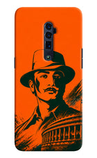 Bhagat Singh Legacy Oppo Reno 10x Zoom Hard Case Back Cover by Casekaro