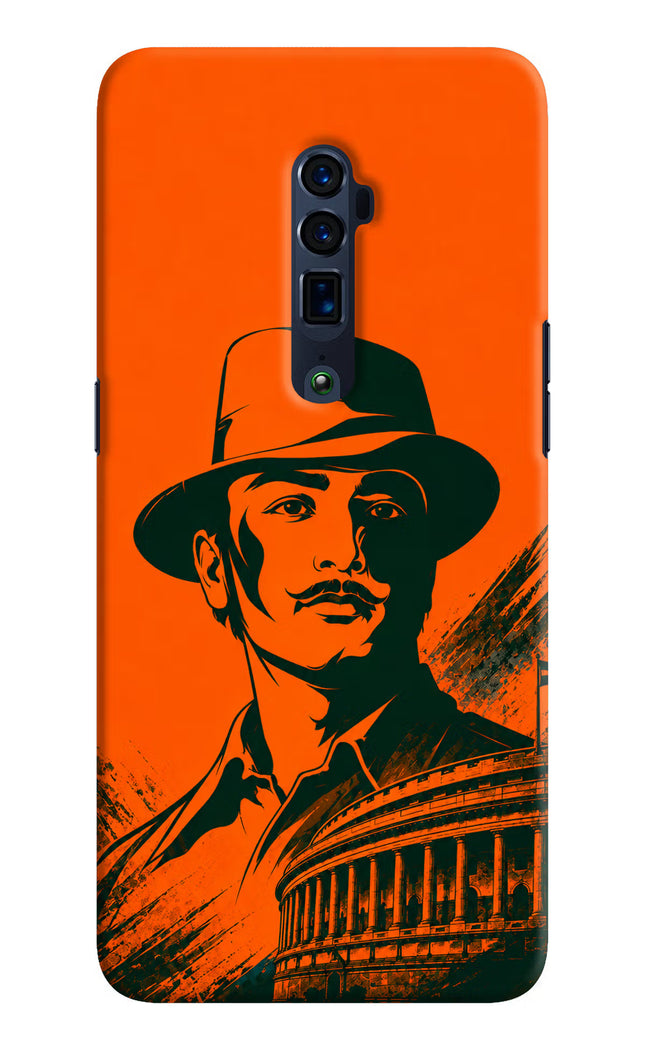 Bhagat Singh Legacy Oppo Reno 10x Zoom Hard Case Back Cover by Casekaro