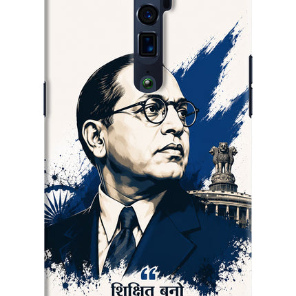 Dr. Ambedkar Visionary Oppo Reno 10x Zoom Hard Case Back Cover by Casekaro