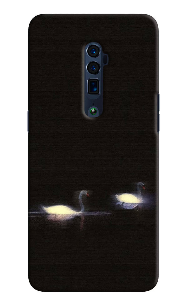 Silent Swans Oppo Reno 10x Zoom Hard Case Back Cover by Casekaro