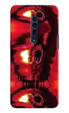Fire Eye Oppo Reno 10x Zoom Back Cover