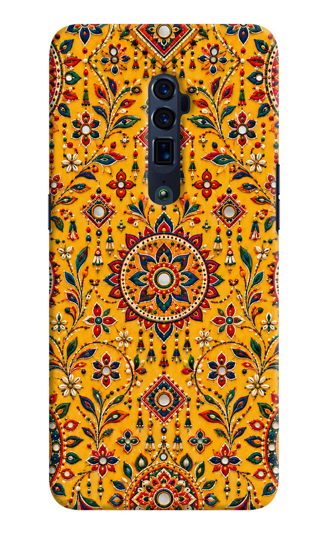 Sunlit Aura Oppo Reno 10x Zoom Hard Case Back Cover by Casekaro