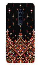 Noir Mehfil Oppo Reno 10x Zoom Hard Case Back Cover by Casekaro