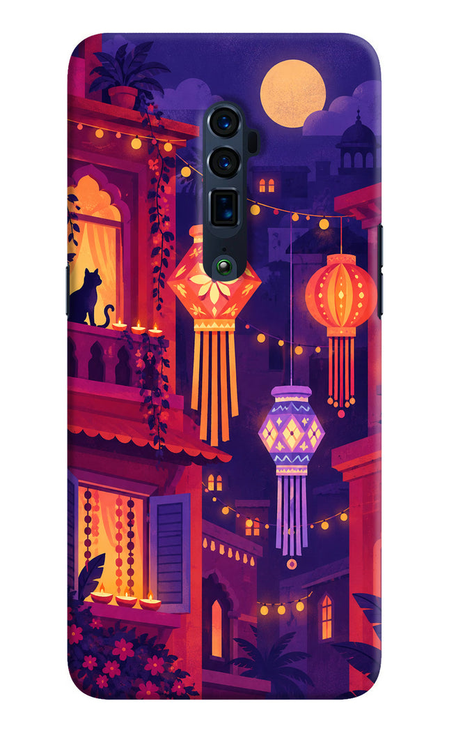 Lantern Lane Oppo Reno 10x Zoom Hard Case Back Cover by Casekaro