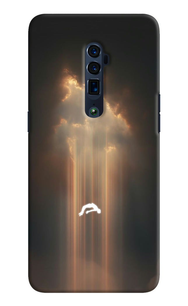Heavenly Beam Oppo Reno 10x Zoom Hard Case Back Cover by Casekaro