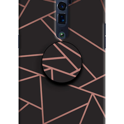 Geometric Pattern Oppo Reno 10x Zoom Pop Case by Casekaro