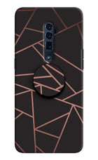 Geometric Pattern Oppo Reno 10x Zoom Pop Case by Casekaro
