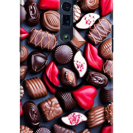 Chocolates Oppo Reno 10x Zoom Pop Case by Casekaro