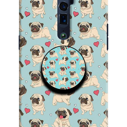 Pug Dog Oppo Reno 10x Zoom Pop Case by Casekaro