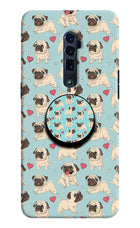 Pug Dog Oppo Reno 10x Zoom Pop Case by Casekaro