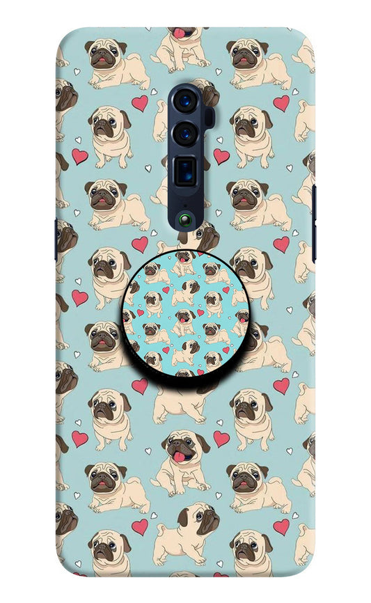 Pug Dog Oppo Reno 10x Zoom Pop Case by Casekaro