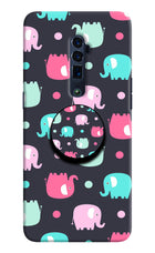Baby Elephants Oppo Reno 10x Zoom Pop Case by Casekaro