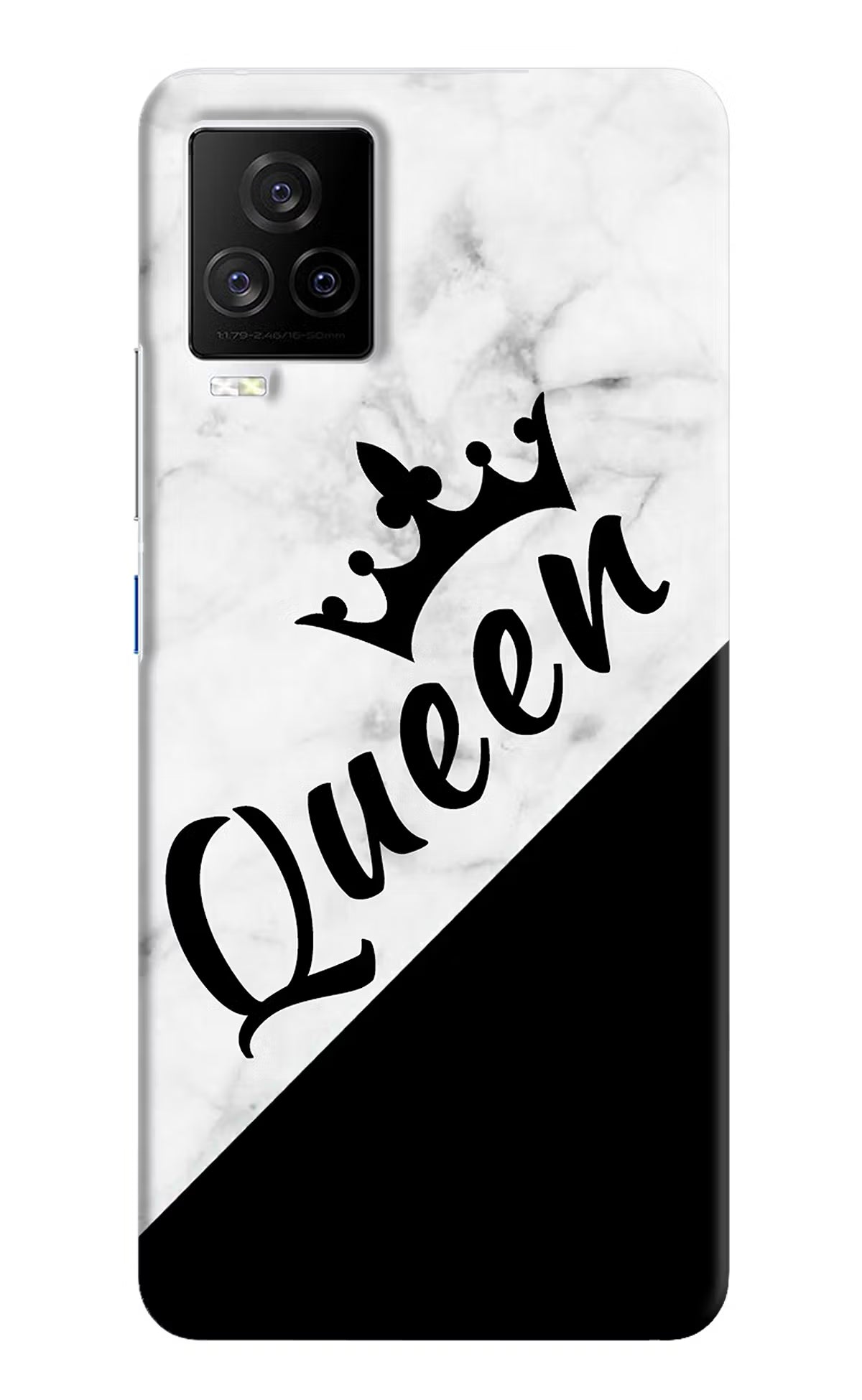 Queen iQOO 7 Legend 5G Hard Case Back Cover by Casekaro