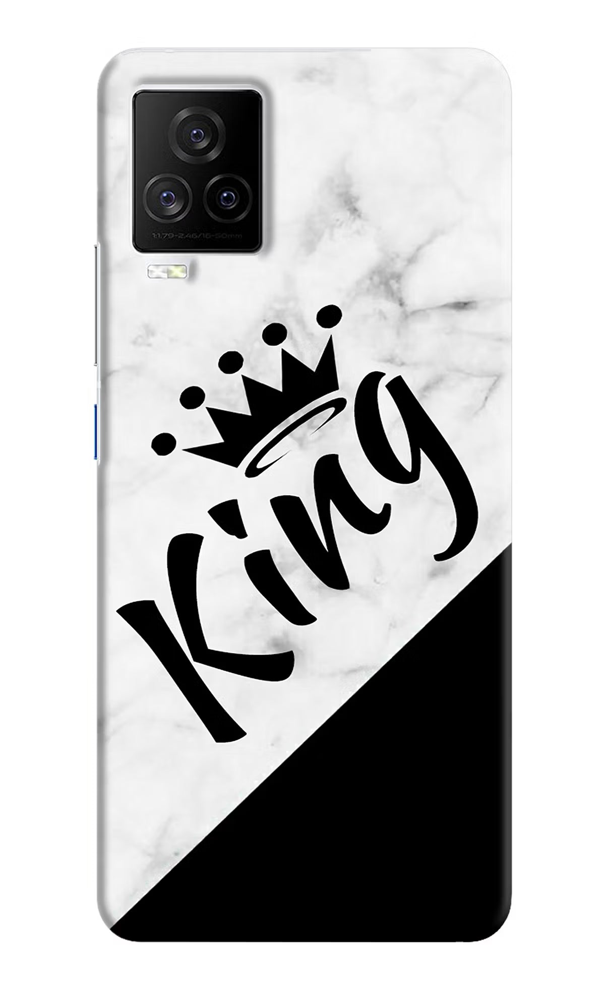 King iQOO 7 Legend 5G Hard Case Back Cover by Casekaro
