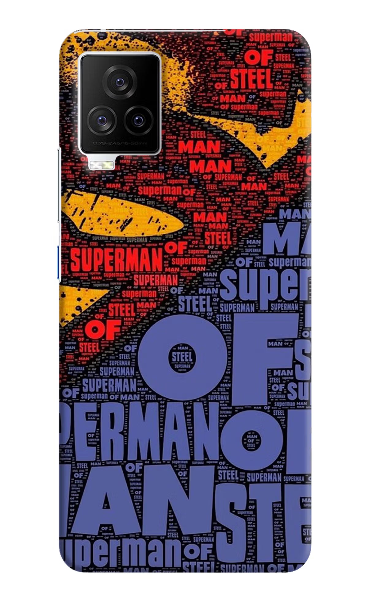 Superman iQOO 7 Legend 5G Hard Case Back Cover by Casekaro