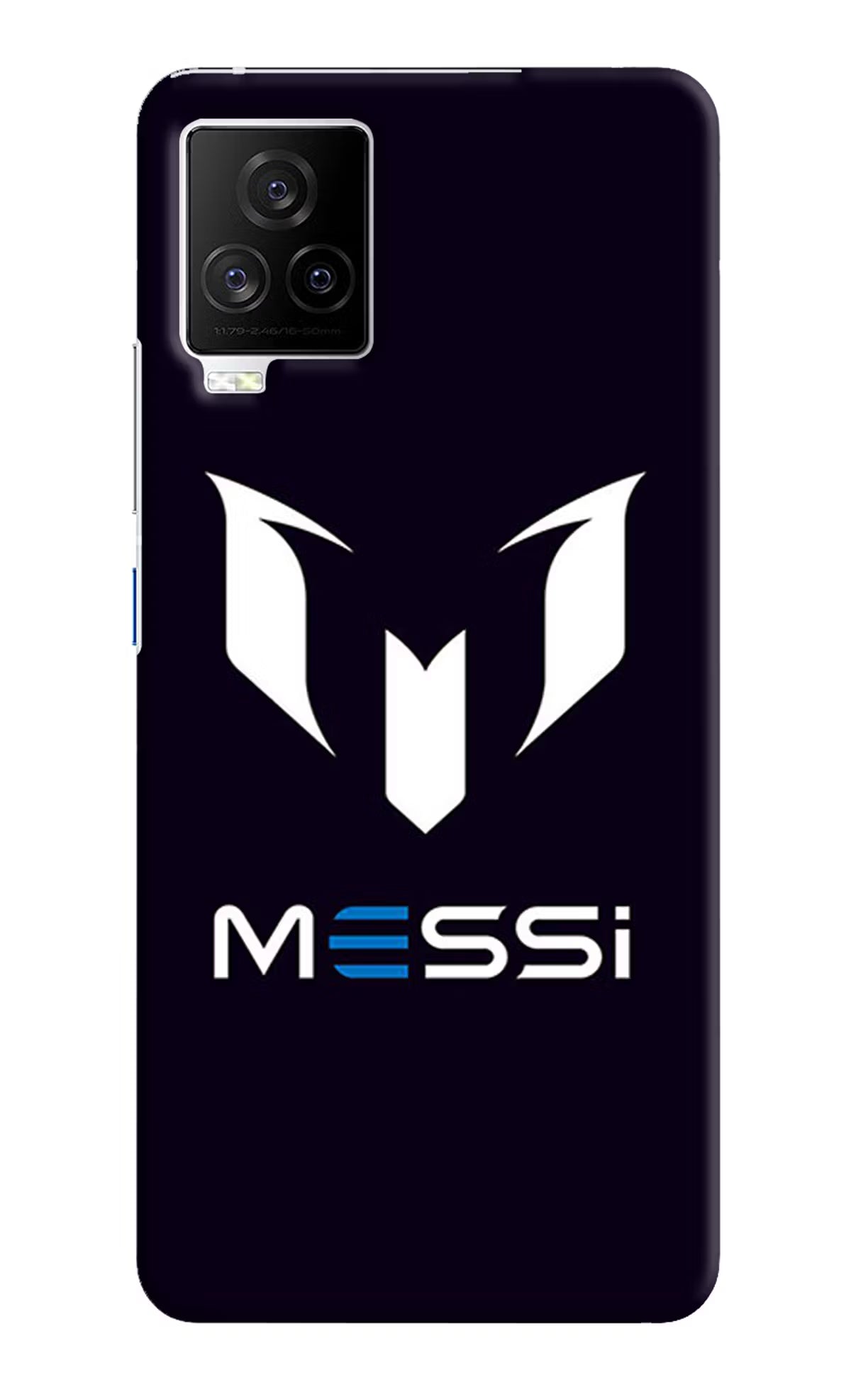 Messi Logo iQOO 7 Legend 5G Hard Case Back Cover by Casekaro