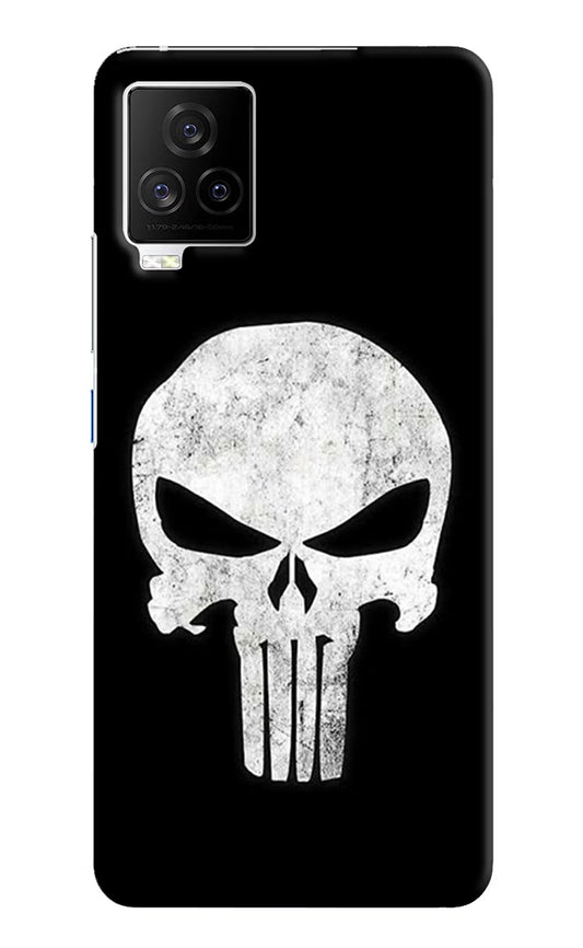 Punisher Skull iQOO 7 Legend 5G Hard Case Back Cover by Casekaro