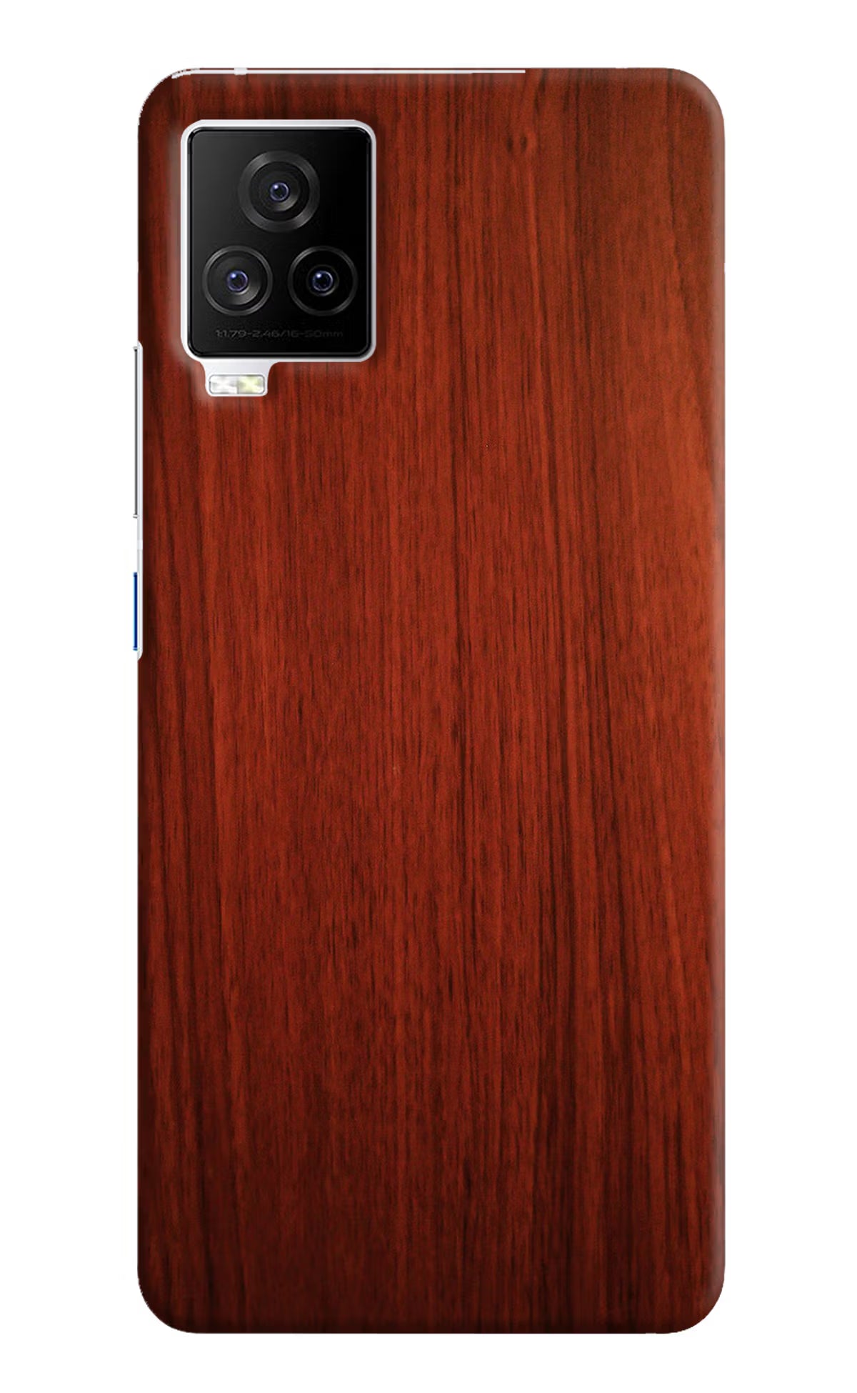 Wooden Plain Pattern iQOO 7 Legend 5G Hard Case Back Cover by Casekaro