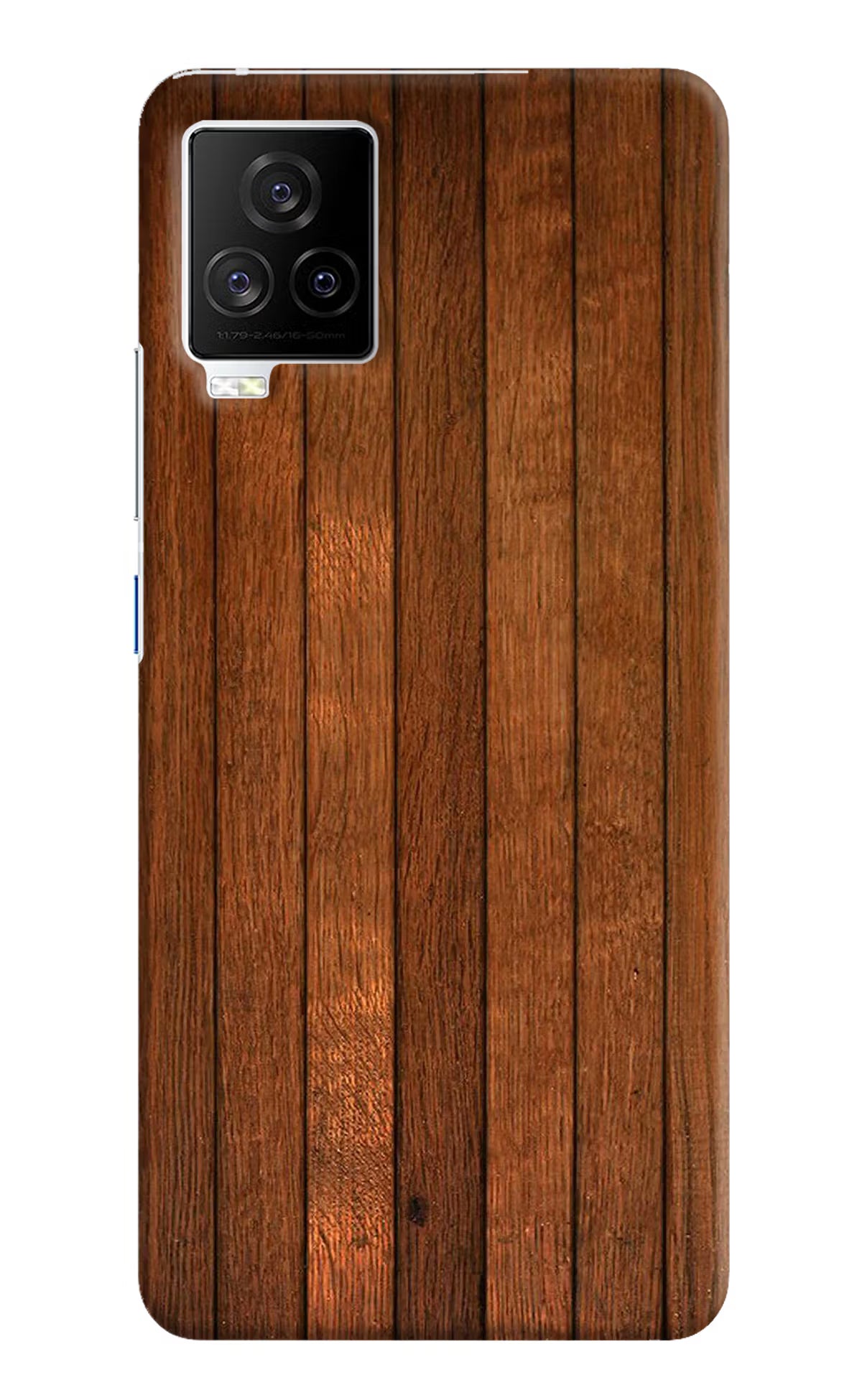 Wooden Artwork Bands iQOO 7 Legend 5G Hard Case Back Cover by Casekaro