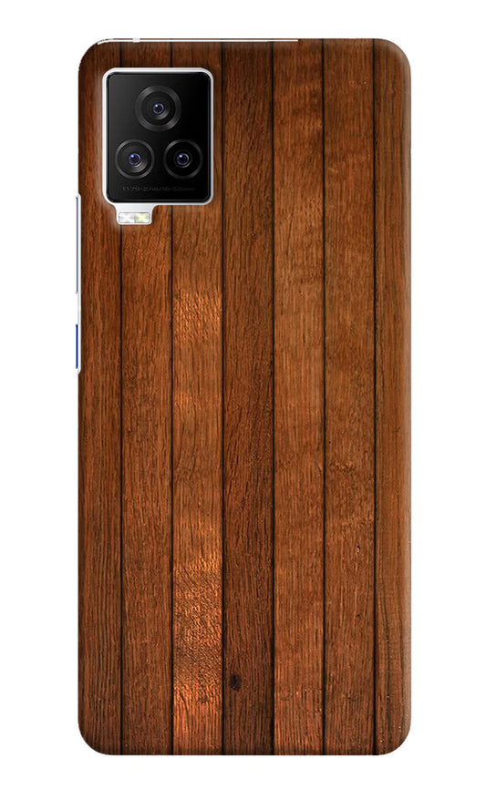 Wooden Artwork Bands iQOO 7 Legend 5G Hard Case Back Cover by Casekaro