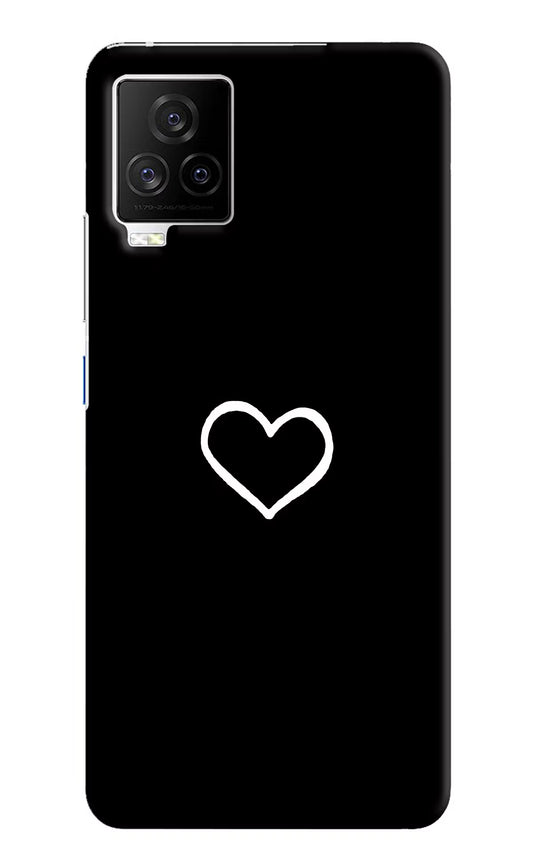 Heart iQOO 7 Legend 5G Hard Case Back Cover by Casekaro