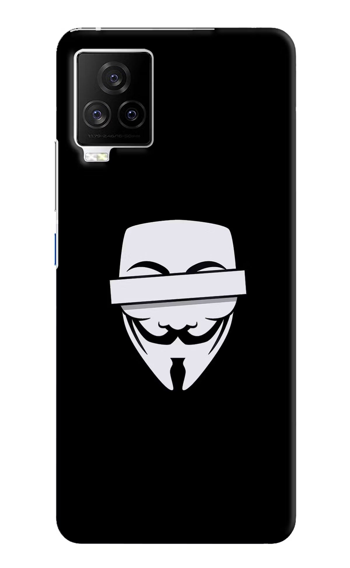 Anonymous Face iQOO 7 Legend 5G Hard Case Back Cover by Casekaro
