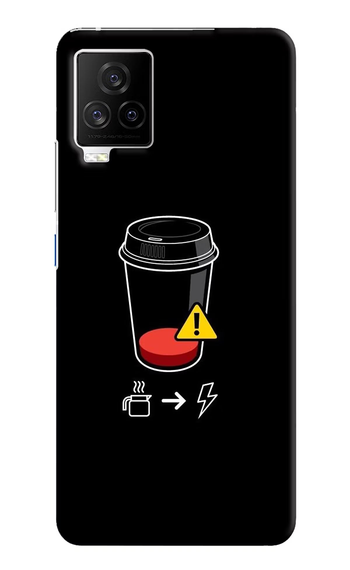 Coffee iQOO 7 Legend 5G Hard Case Back Cover by Casekaro