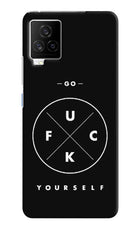 Go Fuck Yourself iQOO 7 Legend 5G Hard Case Back Cover by Casekaro