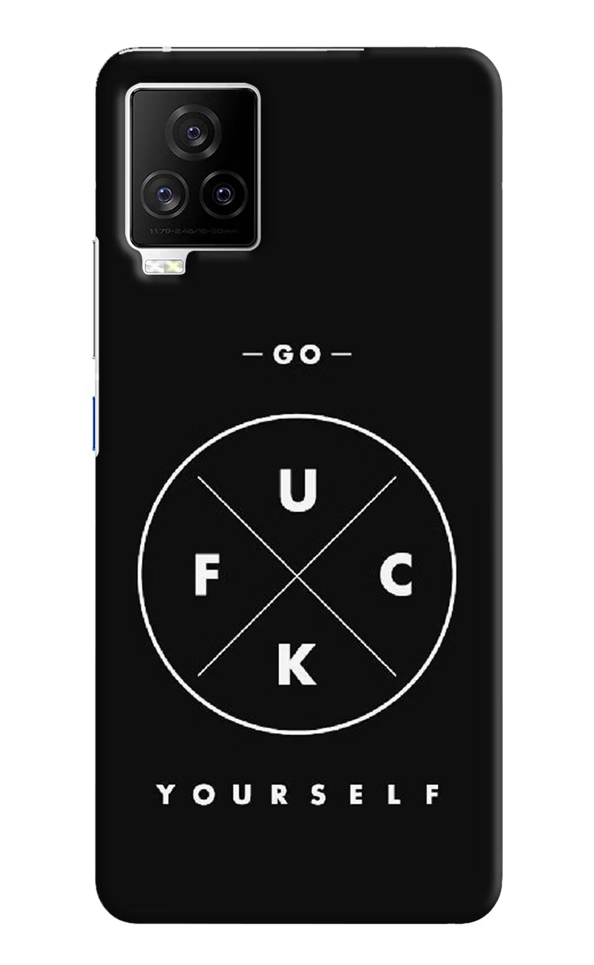 Go Fuck Yourself iQOO 7 Legend 5G Hard Case Back Cover by Casekaro