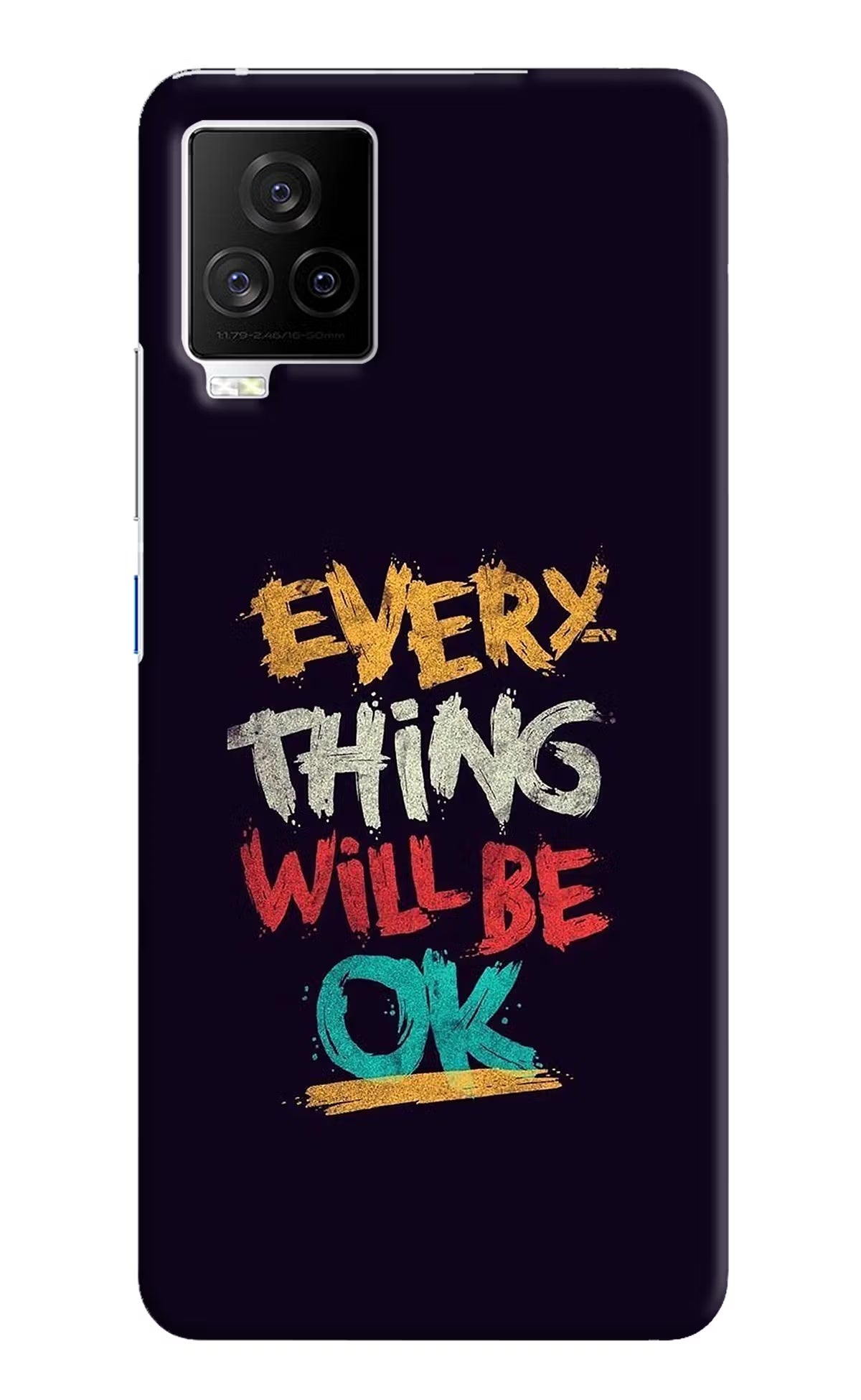 Everything Will Be Ok iQOO 7 Legend 5G Hard Case Back Cover by Casekaro
