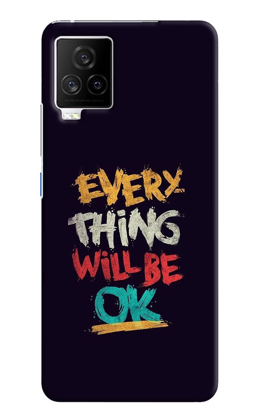 Everything Will Be Ok iQOO 7 Legend 5G Hard Case Back Cover by Casekaro